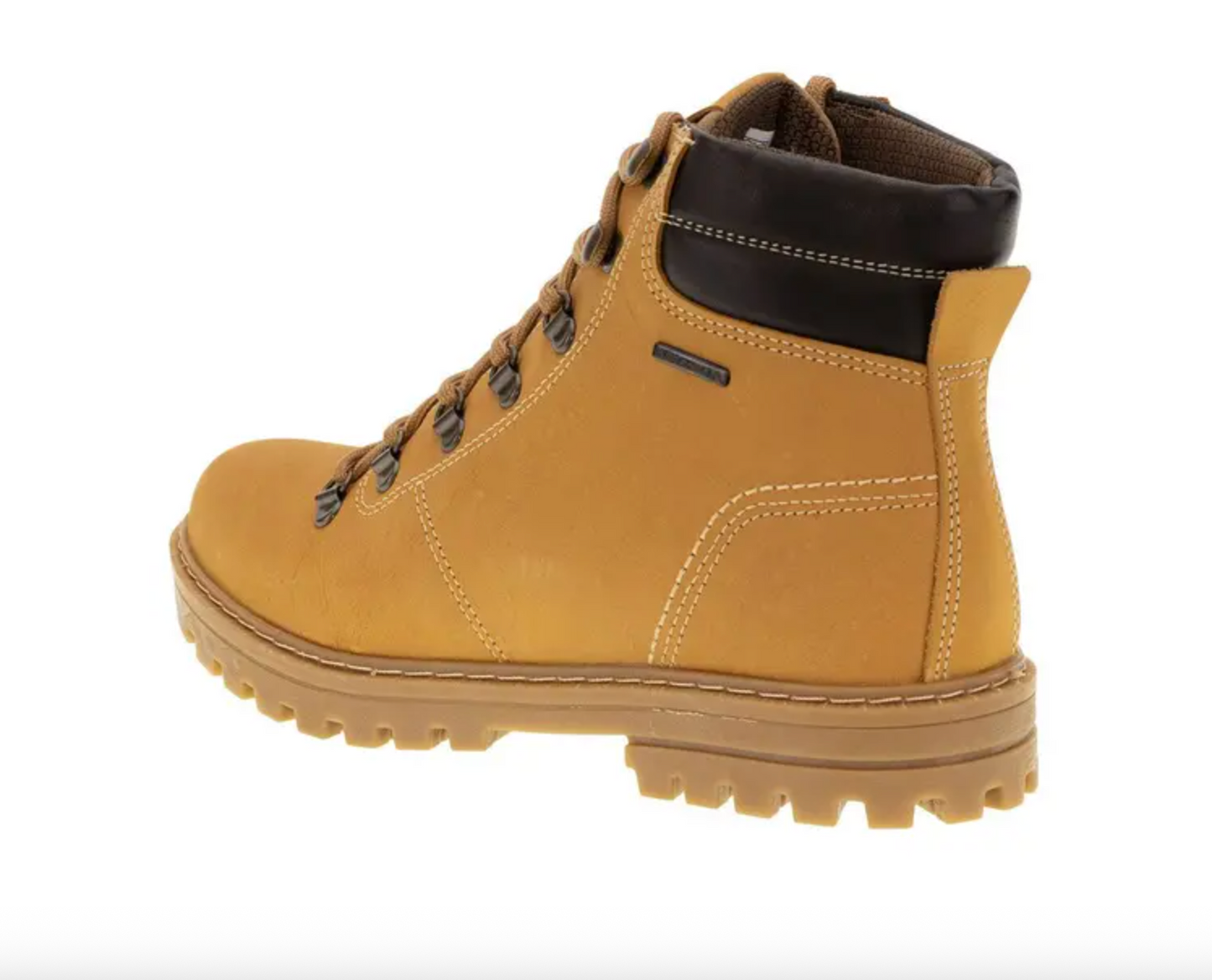 Stivaletto da uomo tipo militare in pelle pull-up Pegada