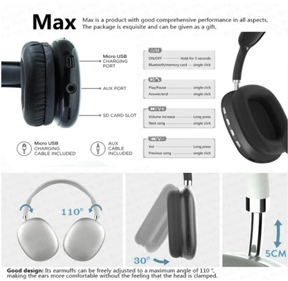Cuffie Bluetooth P9