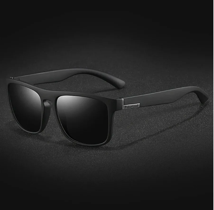 Occhiali da sole quadrati unisex sportivi UV400 tradizionali